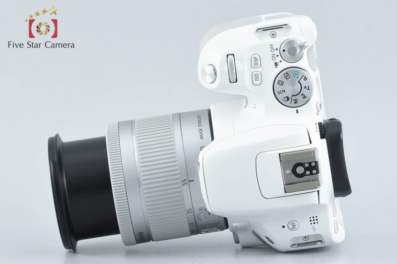 Canon EOS Kiss X9 / Rebel SL2 / 200D White 24.2 MP DSLR 18-55 IS STM Lens