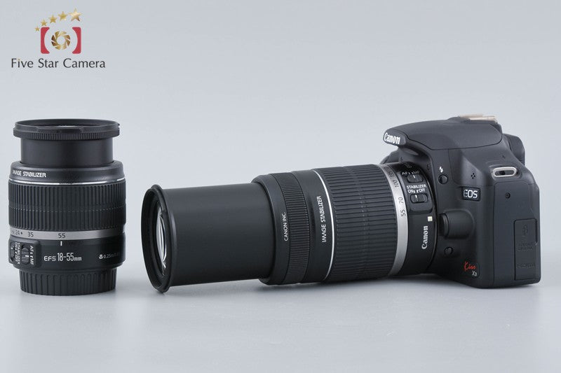 "Count 1,087" Canon EOS Kiss X3 / Rebel T1i / 500D 15.1 MP 18-55 55-250 Lenses