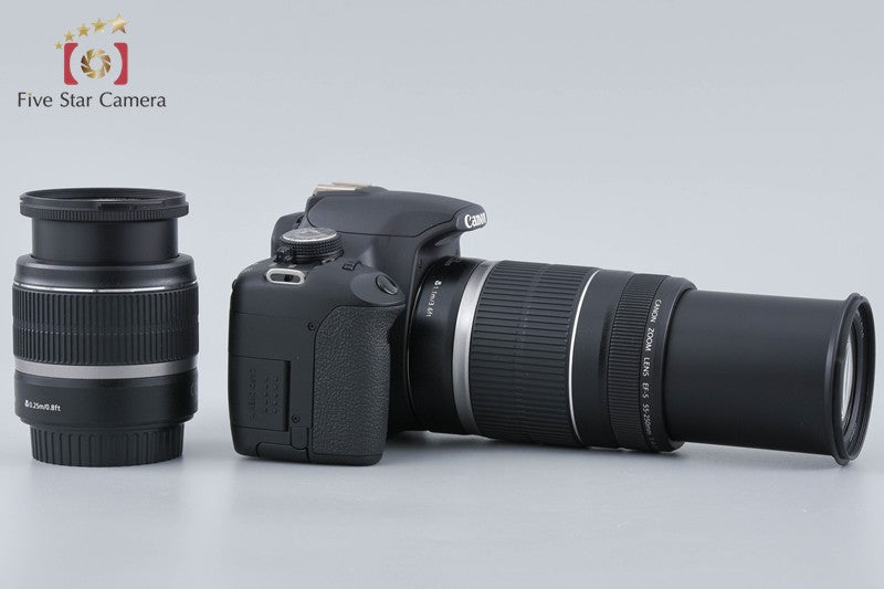 "Count 1,087" Canon EOS Kiss X3 / Rebel T1i / 500D 15.1 MP 18-55 55-250 Lenses