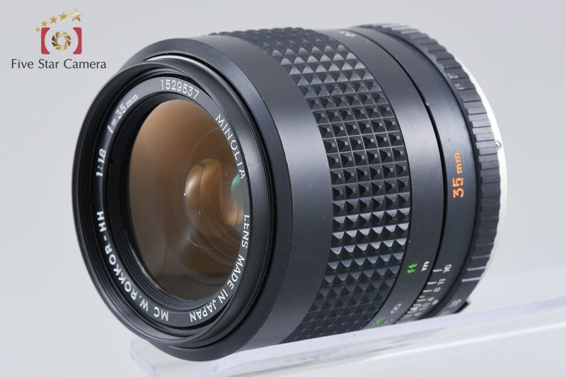MINOLTA MC W.ROKKOR-HH 35mm f/1.8