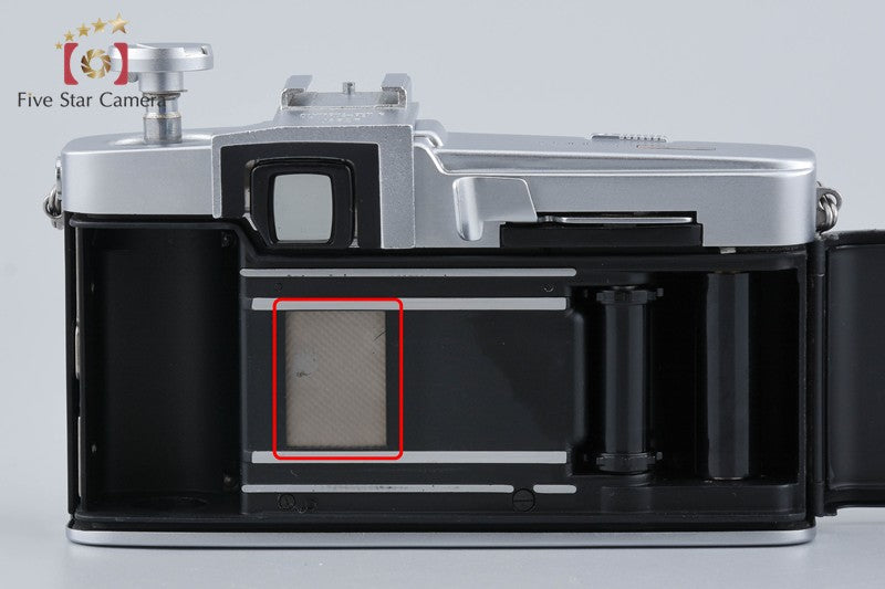 Olympus PEN F Silver 35mm Half Frame Film Camera + D.ZUIKO AUTO-S 38mm f/2.8
