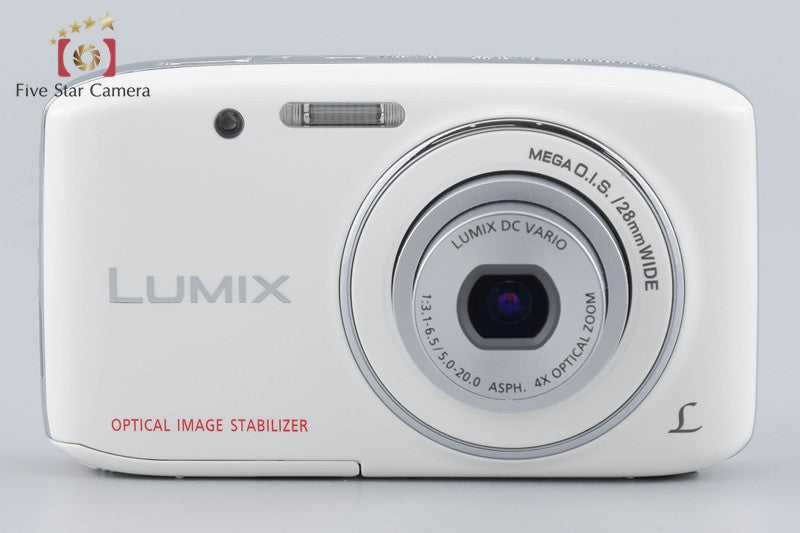 Panasonic LUMIX DMC-S2 White 14.1 MP Digital Camera w/ Box