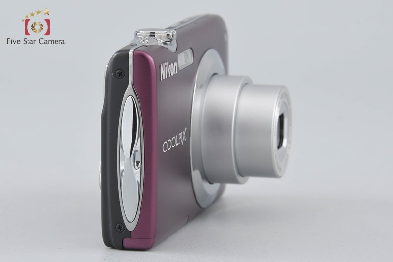 Nikon COOLPIX S3000 Plum 12.0 MP Digital Camera