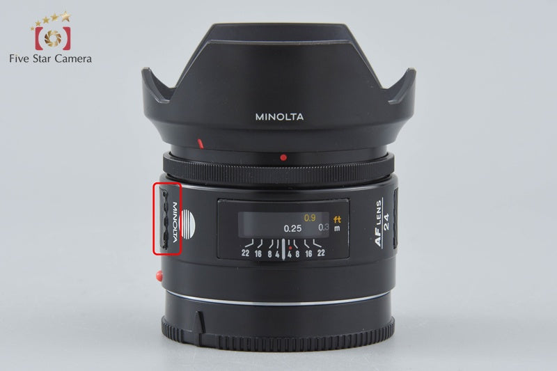 Minolta AF 24mm f/2.8 Sony /Minolta A Mount