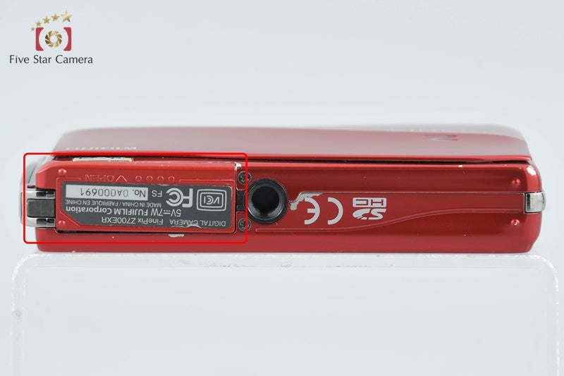 Fujifilm FinePix Z700EXR Red 12.0 MP Digital Camera