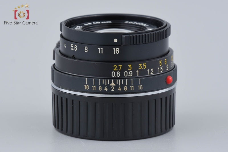 MINOLTA M-ROKKOR 40mm f/2 Leica M Mount Lens