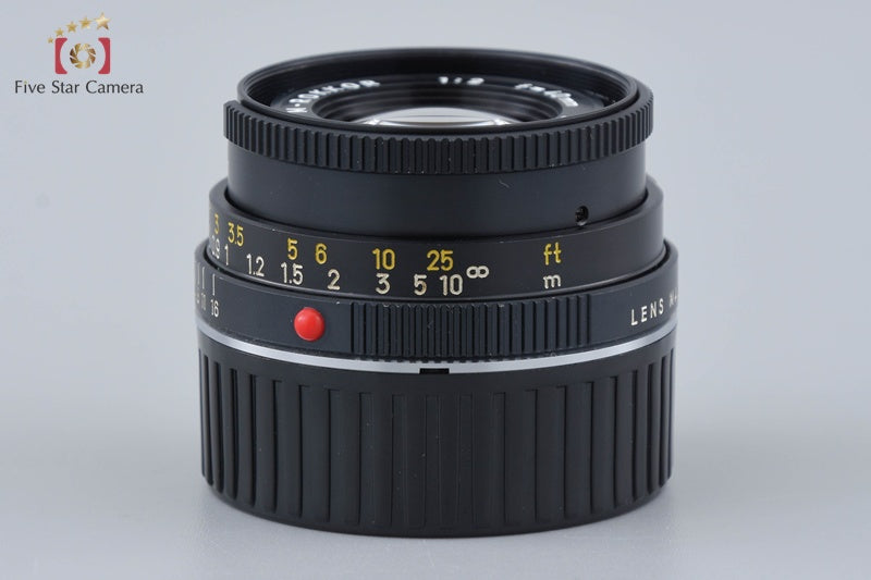 MINOLTA M-ROKKOR 40mm f/2 Leica M Mount Lens
