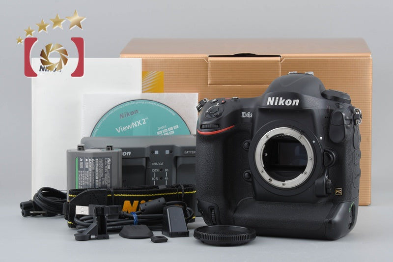 Nikon D4S 16.2 MP DSLR Camera Body w/ Box