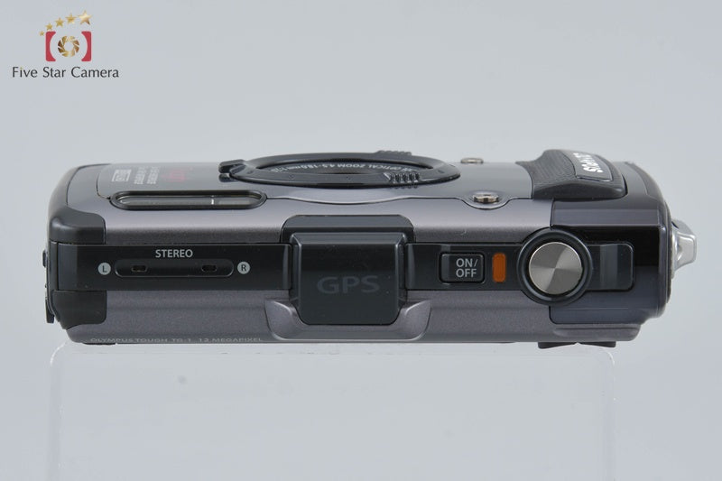 Olympus Tough TG-1 Silver 12.0 MP Waterproof Digital Camera w/ Box