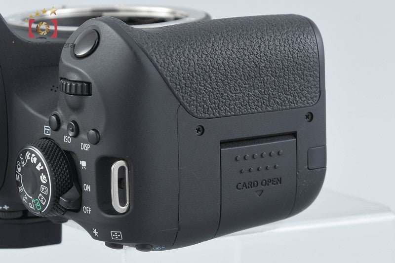Count 3,372 Canon EOS Kiss X9i / Rebel T7i / 800D 24.2 MP DSLR Camera Body