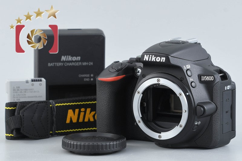 Shutter count 366 Nikon D5600 24.2 MP SLR Digital Camera Body