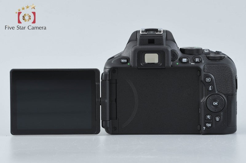 Shutter count 366 Nikon D5600 24.2 MP SLR Digital Camera Body