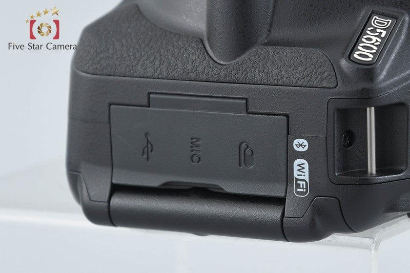 Shutter count 366 Nikon D5600 24.2 MP SLR Digital Camera Body
