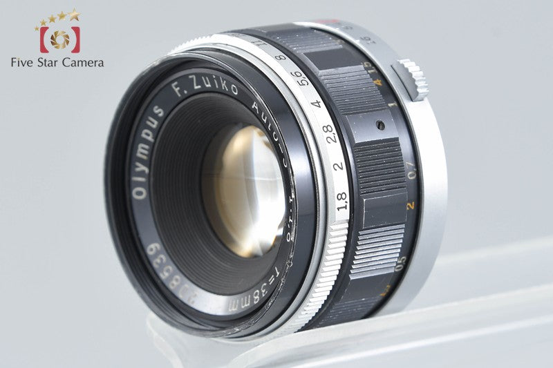 Olympus PEN F 35mm Half Frame Film Camera + F.ZUIKO AUTO-S 38mm f/1.8