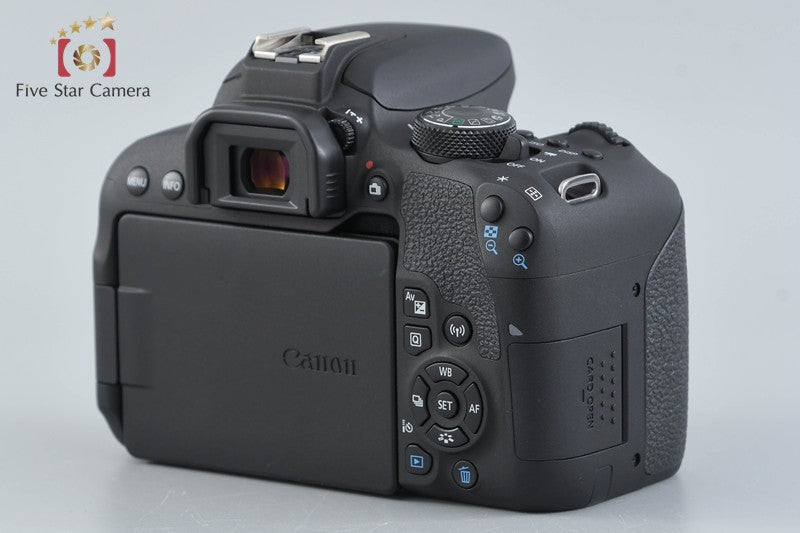 Count 3,223 Canon EOS Kiss X9i / Rebel T7i / 800D 24.2 MP DSLR Camera Body