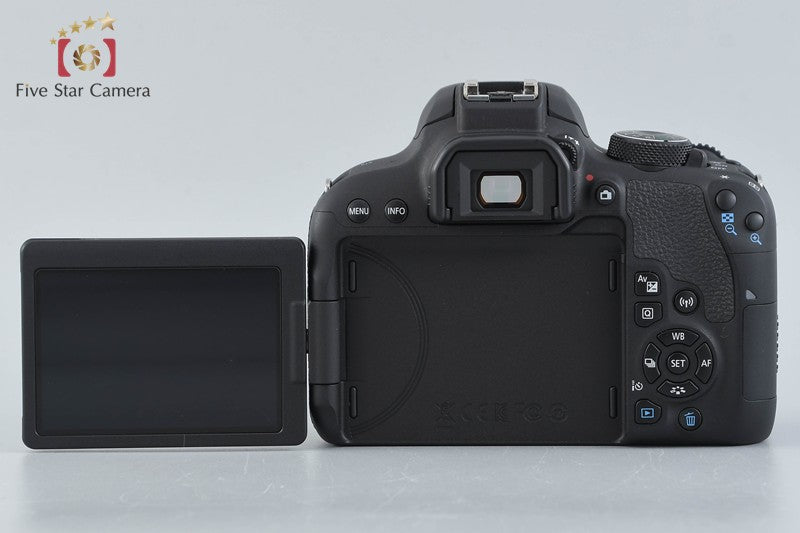 Count 3,223 Canon EOS Kiss X9i / Rebel T7i / 800D 24.2 MP DSLR Camera Body