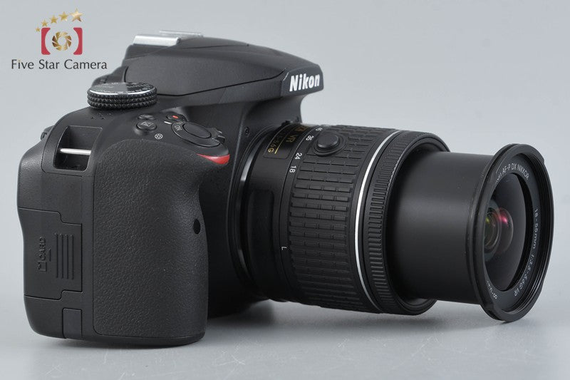 Count 4,695 Nikon D3400 Black 24.2 MP DSLR Camera 18-55 VR Lens