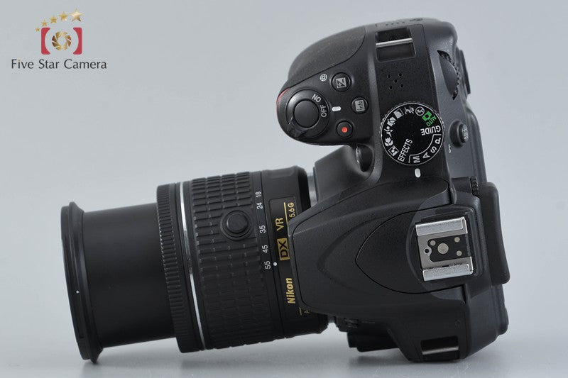 Count 4,695 Nikon D3400 Black 24.2 MP DSLR Camera 18-55 VR Lens