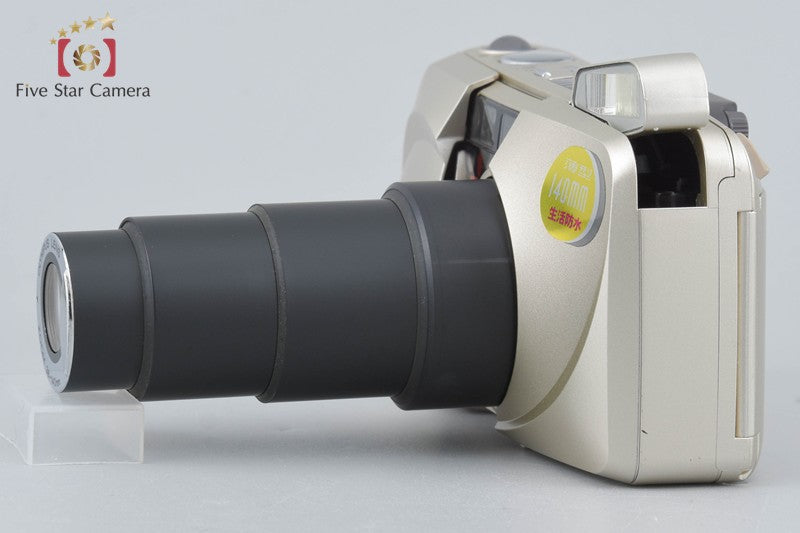 Olympus Stylus Zoom 140 Champagne Gold 35mm Point & Shoot Film Camera