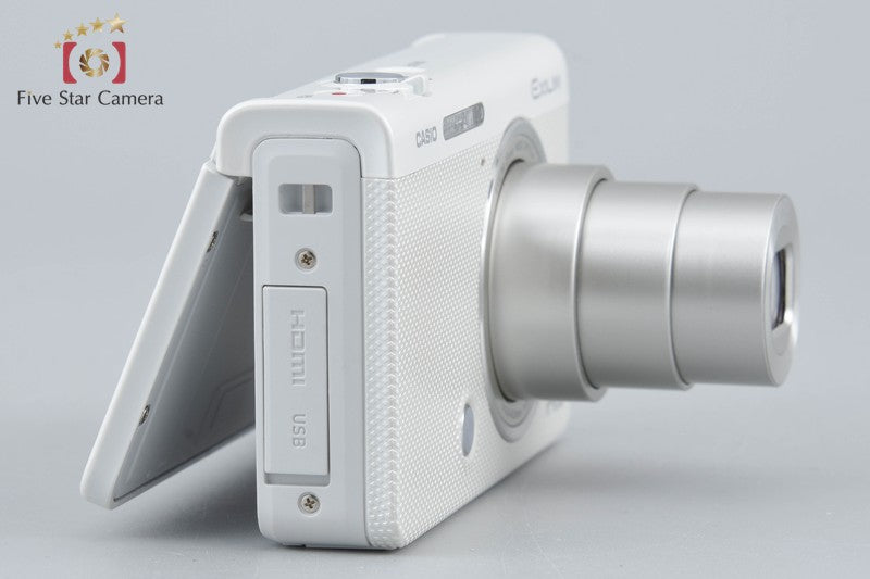 Casio HIGH SPEED EXILIM EX-ZR70 White 16.1 MP Digital Camera