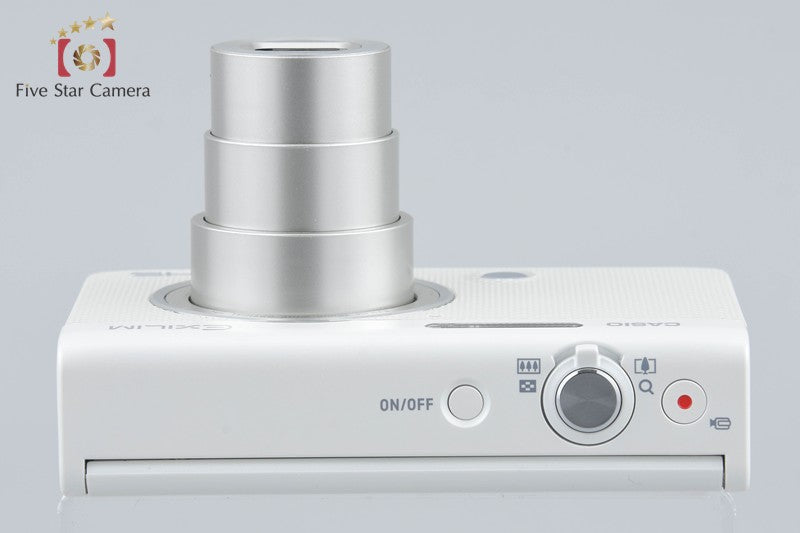 Casio HIGH SPEED EXILIM EX-ZR70 White 16.1 MP Digital Camera