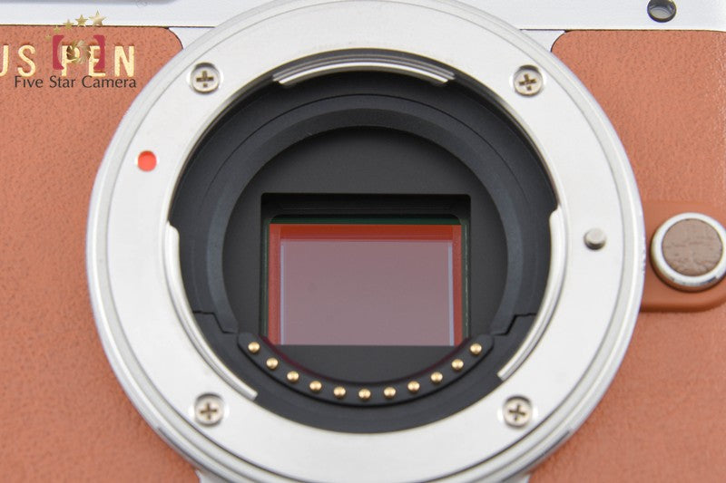 Count 427 Olympus PEN E-PL8 Brown 16.0 MP Mirrorless Camera 14-42 40-150 Lens