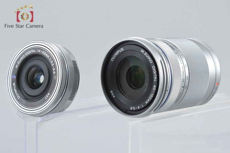 Count 427 Olympus PEN E-PL8 Brown 16.0 MP Mirrorless Camera 14-42 40-150 Lens