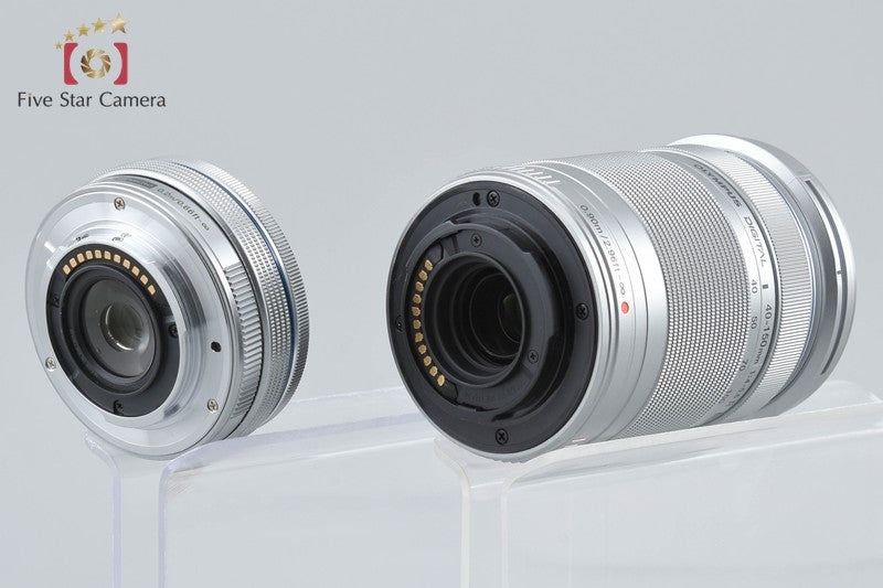 Count 427 Olympus PEN E-PL8 Brown 16.0 MP Mirrorless Camera 14-42 40-150 Lens