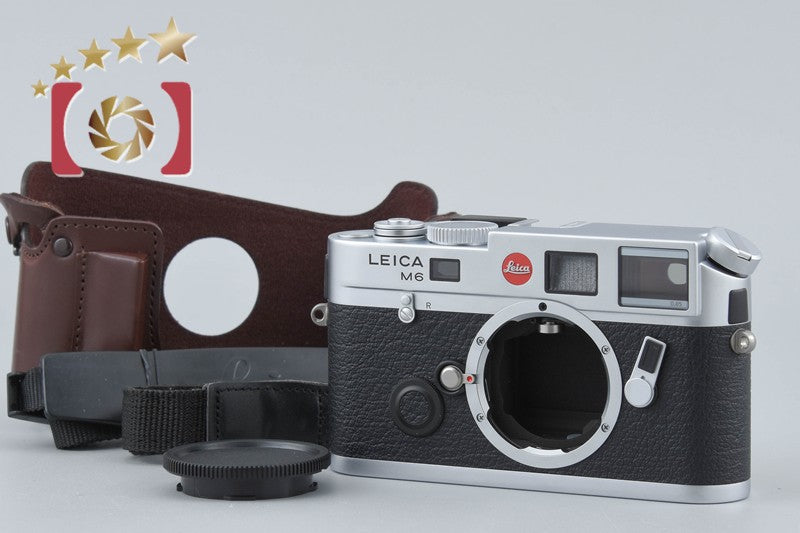 Leica M6 TTL 0.85 Chrome Rangefinder Film Camera Body