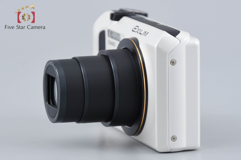 Casio HIGH SPEED EXILIM EX-ZR300 White 16.1 MP Digital Camera
