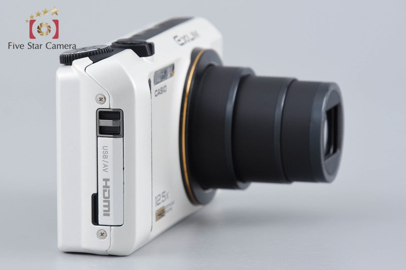 Casio HIGH SPEED EXILIM EX-ZR300 White 16.1 MP Digital Camera