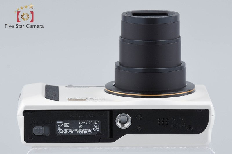 Casio HIGH SPEED EXILIM EX-ZR300 White 16.1 MP Digital Camera