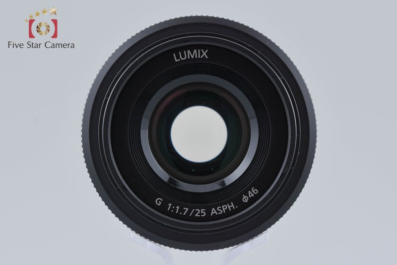 Panasonic LUMIX G 25mm f/1.7 ASPH. H-H025 Black
