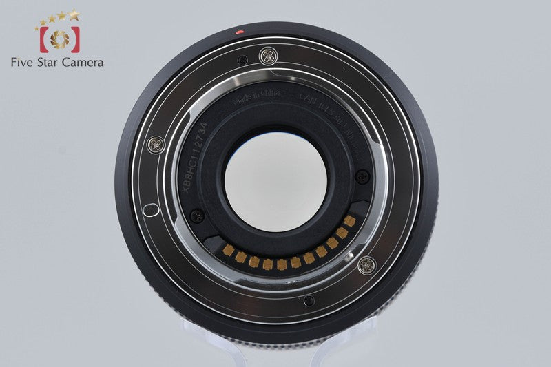 Panasonic LUMIX G 25mm f/1.7 ASPH. H-H025 Black