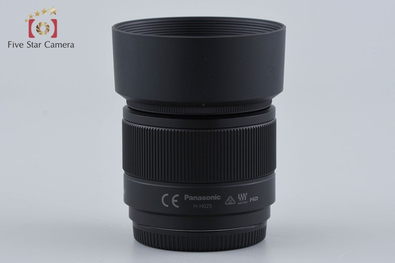 Panasonic LUMIX G 25mm f/1.7 ASPH. H-H025 Black