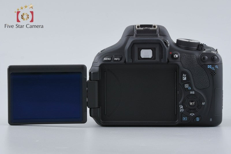 Count 4,436 Canon EOS Kiss X5 / Rebel T3i / 600D 18.0 MP DSLR Camera Body