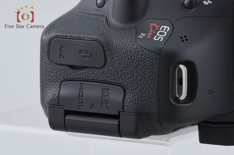 Count 4,436 Canon EOS Kiss X5 / Rebel T3i / 600D 18.0 MP DSLR Camera Body