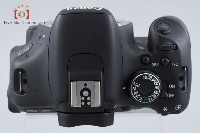 Count 4,436 Canon EOS Kiss X5 / Rebel T3i / 600D 18.0 MP DSLR Camera Body