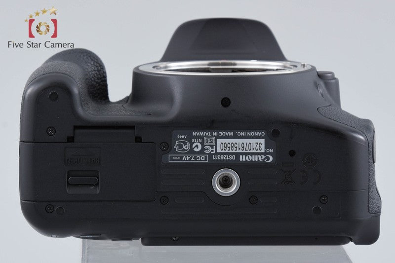 Count 4,436 Canon EOS Kiss X5 / Rebel T3i / 600D 18.0 MP DSLR Camera Body