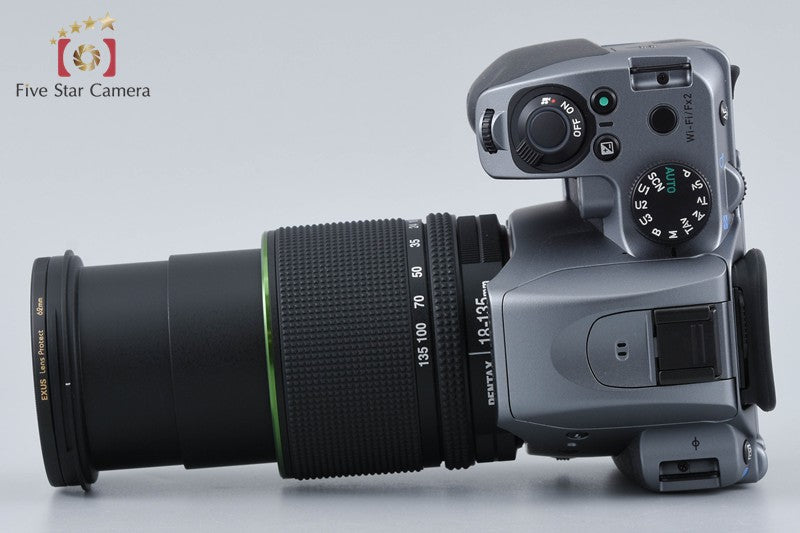 Count 1,942 PENTAX K-70 Silky Silver 24.0 MP DSLR Camera 18-135 WR Lens