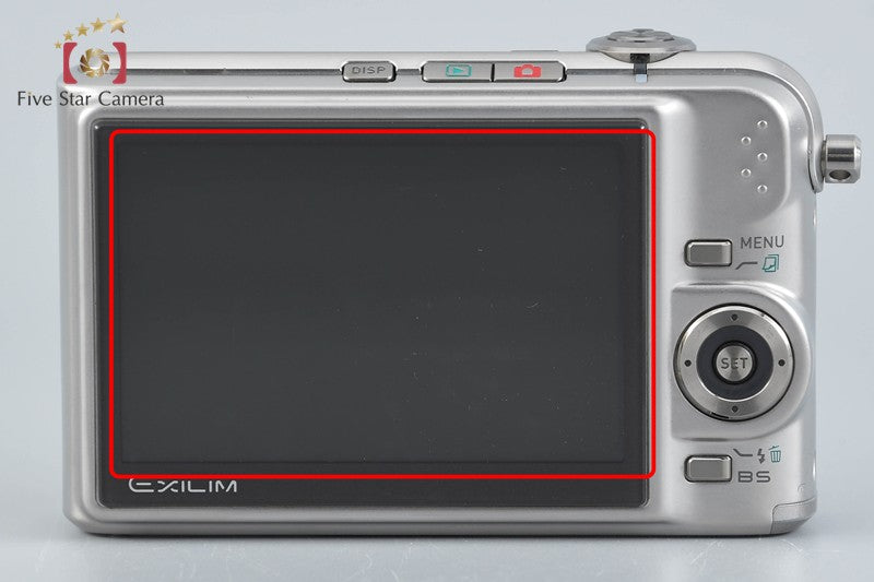 Casio EXILIM ZOOM EX-Z1000 Silver 10.1 MP Digital Camera w/ Box
