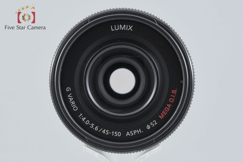 Panasonic LUMIX G VARIO 45-150mm f/4-5.6 ASPH. MEGA O.I.S. H-FS45150 Black