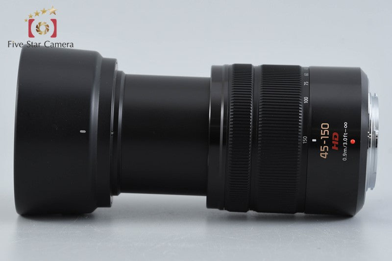 Panasonic LUMIX G VARIO 45-150mm f/4-5.6 ASPH. MEGA O.I.S. H-FS45150 Black