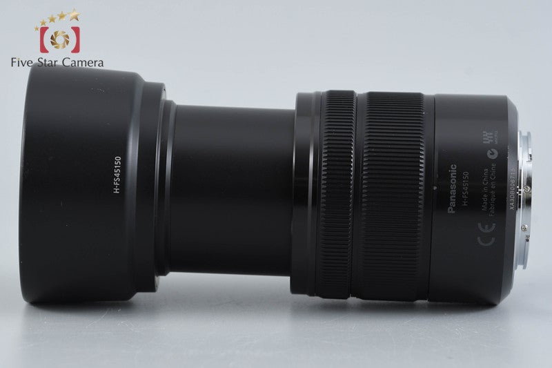 Panasonic LUMIX G VARIO 45-150mm f/4-5.6 ASPH. MEGA O.I.S. H-FS45150 Black