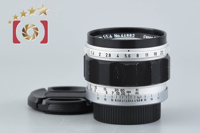 Canon 50mm f/1.4 L39 Leica Thread Mount Lens