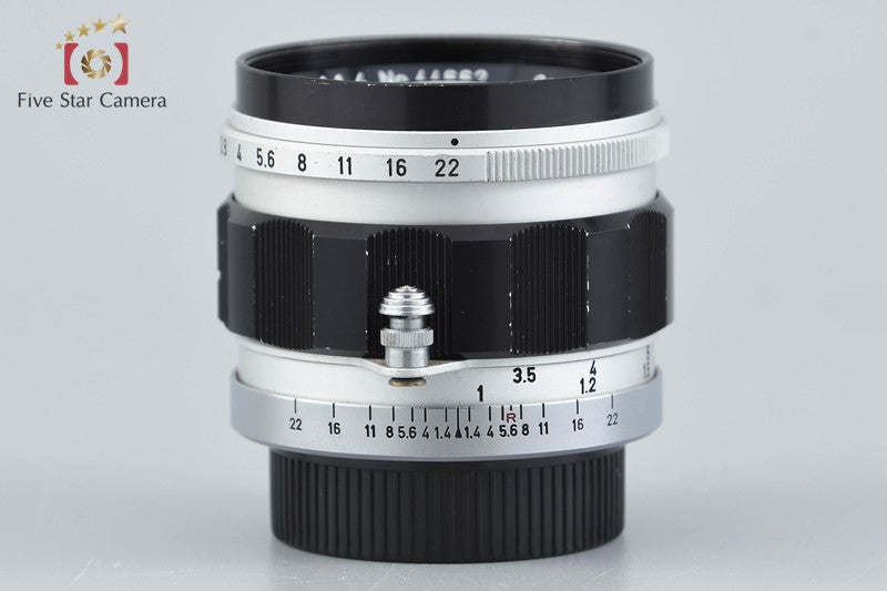 Canon 50mm f/1.4 L39 Leica Thread Mount Lens