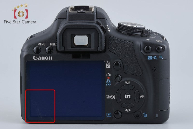 "Count 5,269" Canon EOS Kiss X3 / Rebel T1i / 500D 15.1 MP 18-55 55-250 Lenses