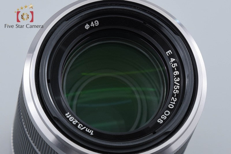 Sony E 55-210mm f/4.5-6.3 OSS Silver SEL55210