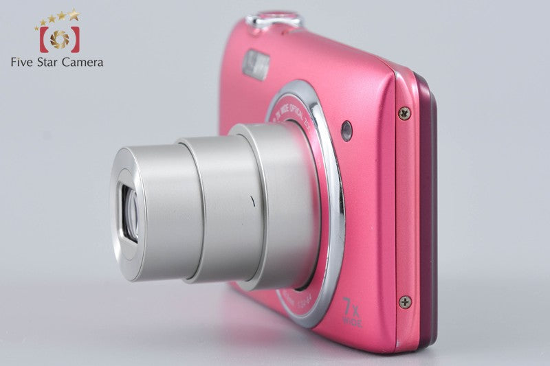 Nikon COOLPIX S3500 Strawberry Pink 20.0 MP Digital Camera