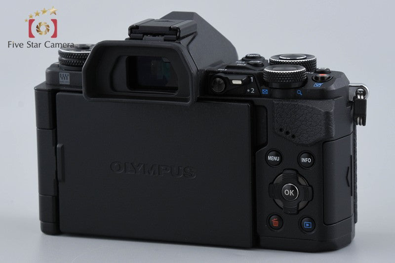 "Count 3,595" Olympus OM-D E-M5 Mark II Black 16.1 MP Digital Mirrorless Camera